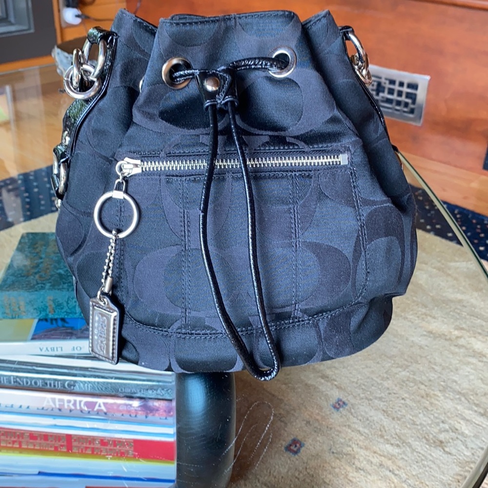 Coach Black Shoulder Handbag